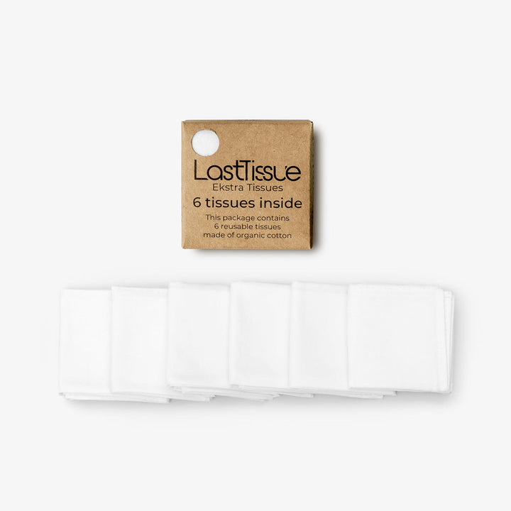 LastTissue Refill New LastSwab Pakke White 